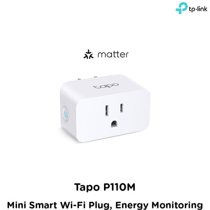 Tp-Link Tapo P110M I Mini Smart Wi-Fi Plug, Energy Monitoring