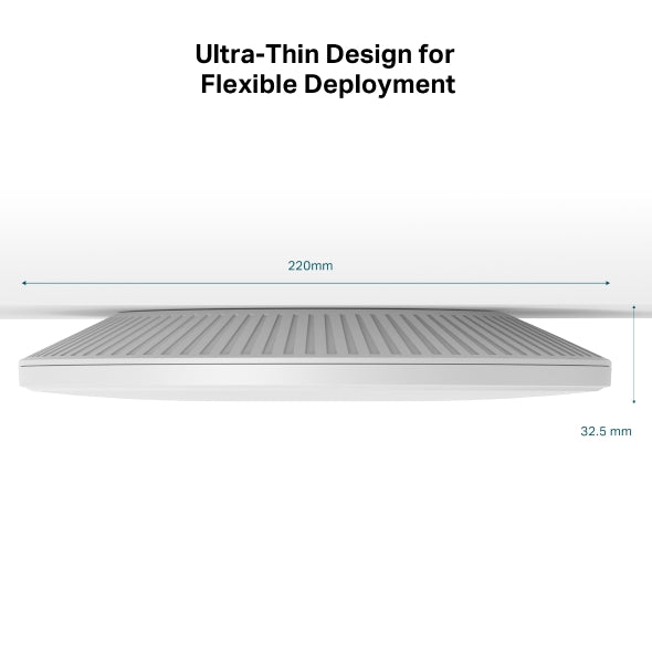 Tp-Link EAP770 I BE11000 Ceiling Mount Tri-Band Wi-Fi 7 Access Point