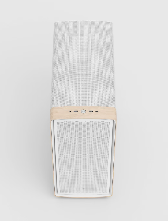 Fractal Design Summit Chalk White TG Clear Tint