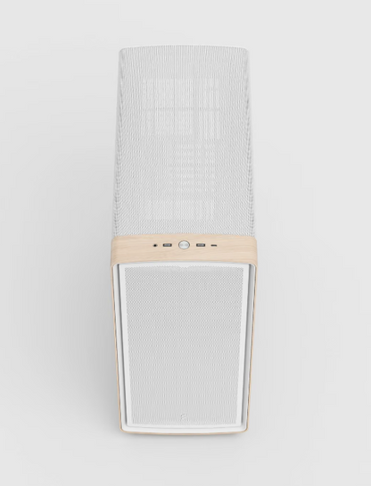 Fractal Design Summit Chalk White TG Clear Tint