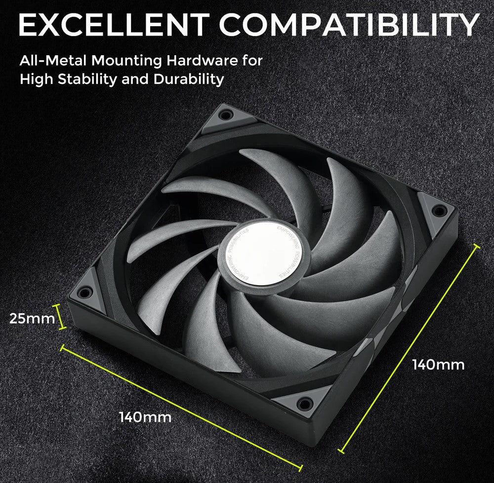 TRYX ROTA PRO 140mm Case Fan 4-Pin PWM
