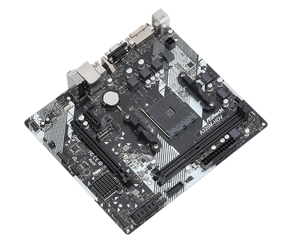 ASROCKHDV R4.0 Motherboard AMD AM4 Socket Ultra M.2 32 Gb/s (PCIe Gen3 x4 & SATA3)