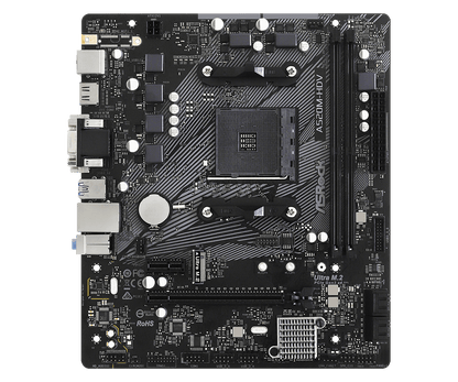 ASRock A520M-HDV Supports AMD AM4 Socket Ryzen™ 3000, 4000 G-Series and 5000 and 5000 G-Series Desktop Processors*