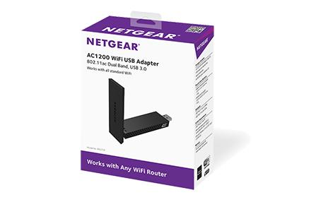 NETGEAR AC1200 Dual-Band USB 3.0 WiFi Adapter (A6210-100PES)