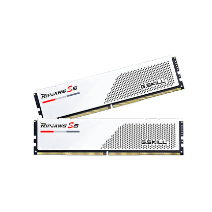 G.skill Ripjaws S5 32GB (2x16GB) DDR5-5600 CL36-36-36-89 1.20V  Intel XMP (F5-5600J3636C16GX2-RS5W)