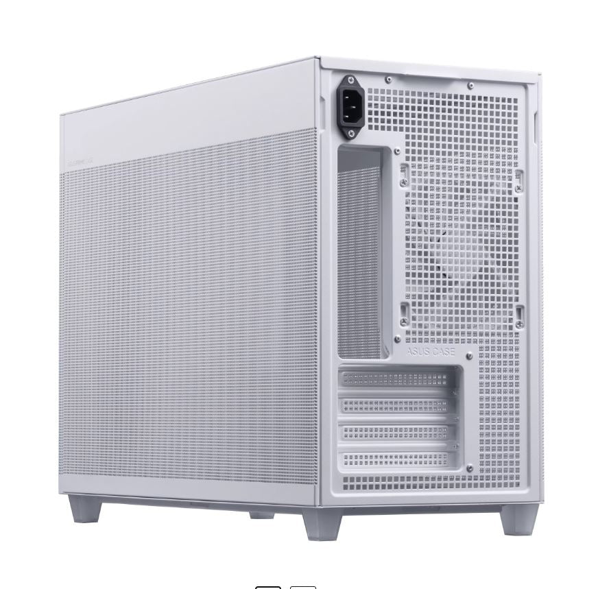 ASUS Prime AP201 is a stylish 33-liter MicroATX case with tool-free side panels and a quasi-filter mesh, with support for 360 mm coolers, graphics cards up to 338 mm long, and standard ATX PSUs