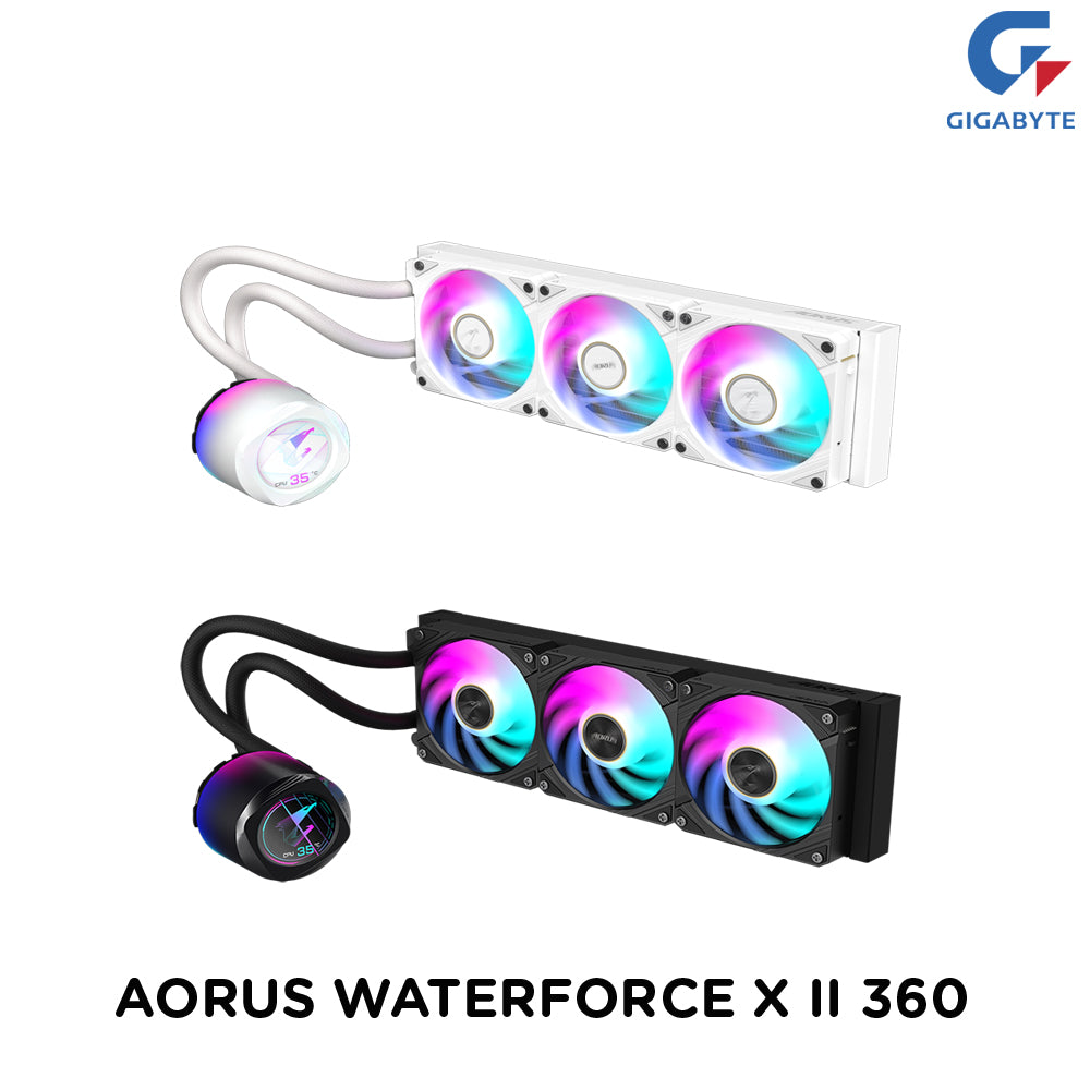 AORUS WATERFORCE X II 360 (Intel 115x,1200,1700,1851 I AMD TR4, AM5, AM4, sTR5)