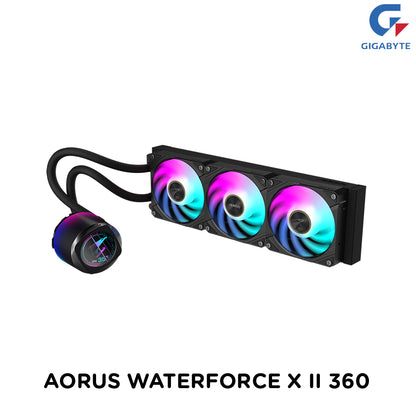 AORUS WATERFORCE X II 360 (Intel 115x,1200,1700,1851 I AMD TR4, AM5, AM4, sTR5)