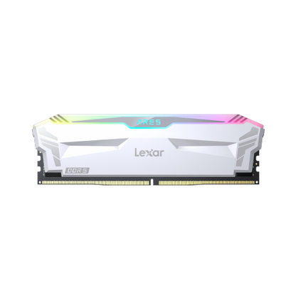 Lexar ARES RGB DDR5 32GB Kit (2x16)-6400 Desktop Memory (LD5EU016G-R6400GD)