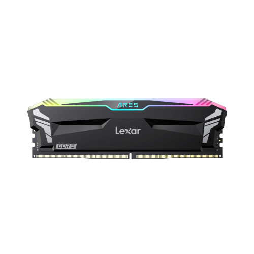 Lexar ARES RGB DDR5 32GB Kit (2x16)-6400 Desktop Memory (LD5EU016G-R6400GD)