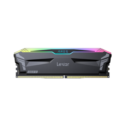 LEXAR ARES RGB 32GB (16GBx2) DDR5-5600 MHz CL32 UDMM Desktop Memory (Support Intel XMP 3.0 & EXPO™)