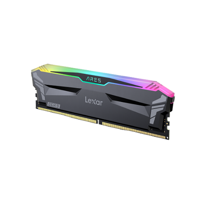 LEXAR ARES RGB 32GB (16GBx2) DDR5-5600 MHz CL32 UDMM Desktop Memory (Support Intel XMP 3.0 & EXPO™)