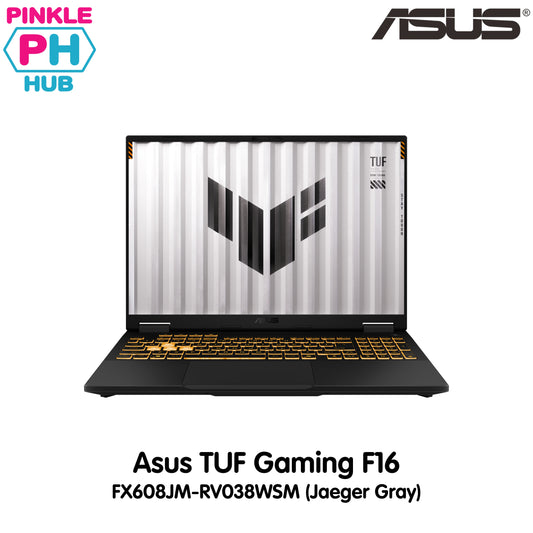 Asus TUF Gaming F16 FX608JM-RV038WSM (Jaeger Gray) Gaming Laptop | 16" WUXGA | i5-13450HX | NVIDIA® GeForce RTX™ 5060 | 16 GB RAM | 512 GB SSD | WIN 11