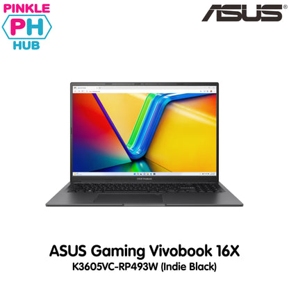 Asus Vivobook 16X K3605VC-RP493W (Indie Black) | 16in WUXGA | Intel Core i5-13420H | 8GB RAM | 512GB SSD | NVIDIA GF RTX 3050 4GB | WIN11