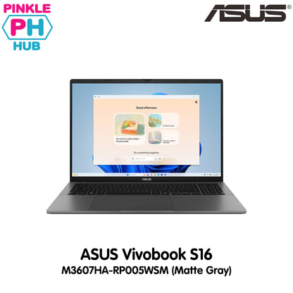 Asus Vivobook S16 M3607HA-RP005WSM (Matte Gray)| 16 WUXGA 144hz | AMD Ryzen 7 260 | 16GB DDR5 RAM | 512GB SSD | Win 11