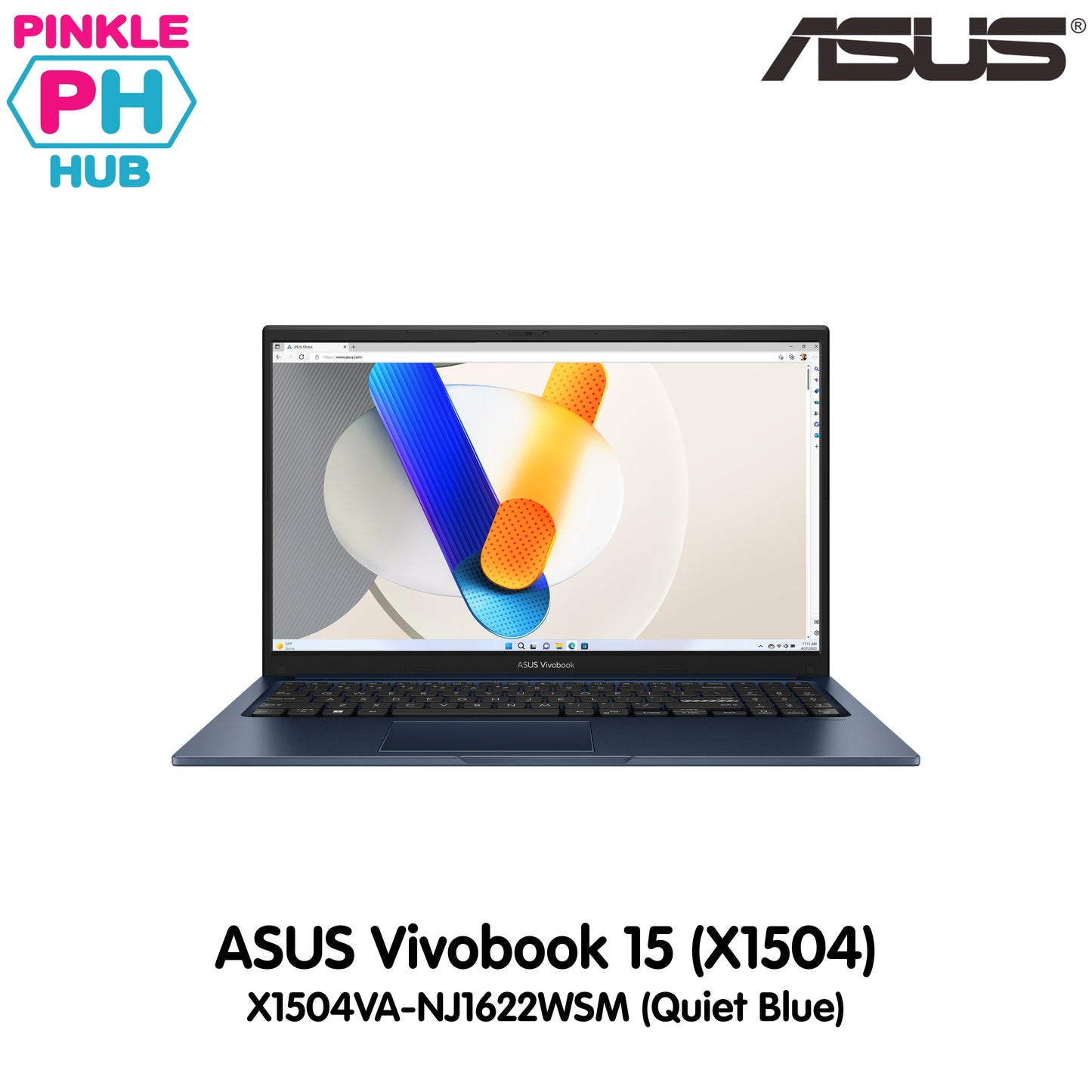 Asus VivoBook 15 X1504VA-NJ1622WSM (Quiet Blue) | 15.6inch FHD LED | Intel Core i5-1334U | 8GB RAM 512GB SSD | Intel UHD | WIN11