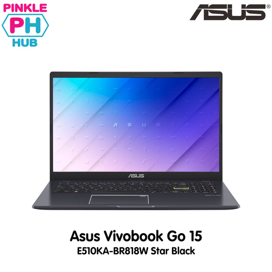 Asus Vivobook Go 15 E510KA-BR818W (Star Black) Celeron N4500 | 15.6″ HD | 8GB | 256GB | Intel HD Graphics | Windows 11 | 1-month trial for new Microsoft 365