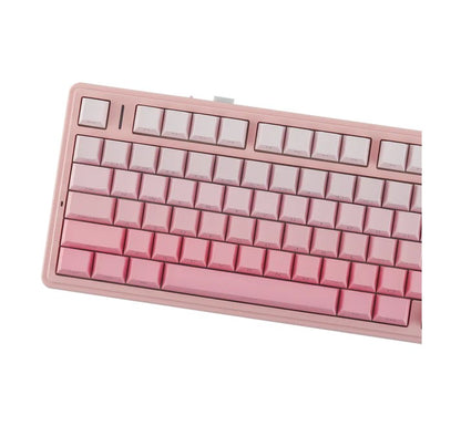 AULA F75 Pink (Gradient+Dream Sakura Switch) Gasket Wireless Mechanical Keyboard