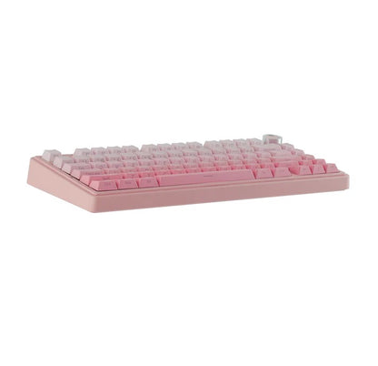 AULA F75 Pink (Gradient+Dream Sakura Switch) Gasket Wireless Mechanical Keyboard