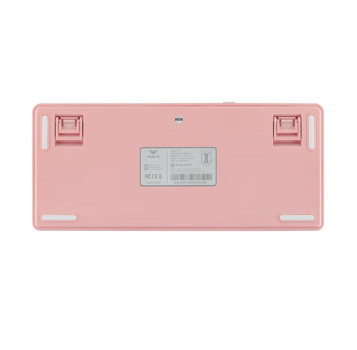 AULA F75 Pink (Gradient+Dream Sakura Switch) Gasket Wireless Mechanical Keyboard