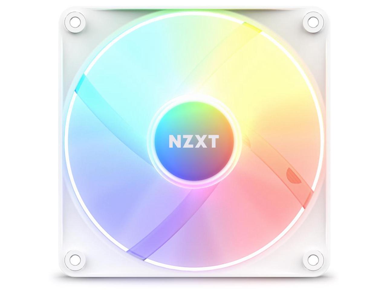 NZXT F140 RGB Core 140mm Hub-Mounted RGB Fan,Double (RF-C14DF)