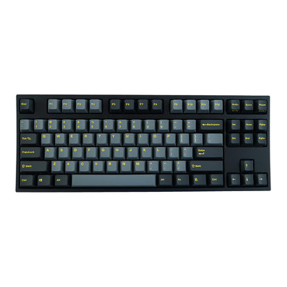 Leopold FC750R Ash Yellow PD TKL Double Shot PBT Mechanical Keyboard