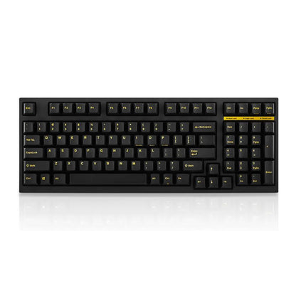 Leopold FC980M Dark Grey/Yellow PD Double Shot PBT Mechanical Keyboard