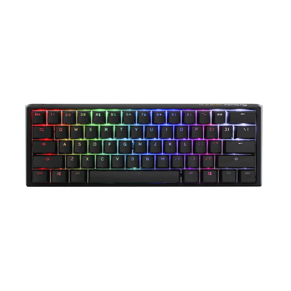 Ducky One 3 Mini Classic Hotswap 60% RGB Mechanical Keyboard w/ Quack Mechanics (DKON2161ST-_USPDCLAWSC1)