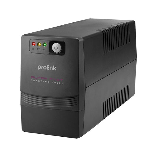 PROLINK PRO1201SFC Super-Fast Charging Line Interactive UPS 1200VA with AVR