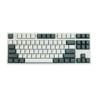 Leopold FC750R White/Darkgrey PD/Cherry Clear SW (FC750R/EWDPD)