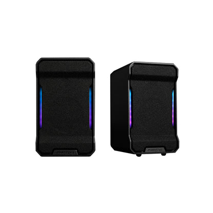 Phanteks Evolv Sound Mini Speaker DRGB , Compact, Gaming Speaker, Digital-RGB Lighting, Black (PH-SPK219_DBK01)