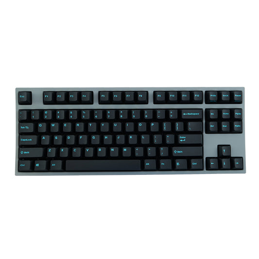 Leopold FC750R Charcoal Blue TKL Double Shot PBT Mechanical Keyboard
