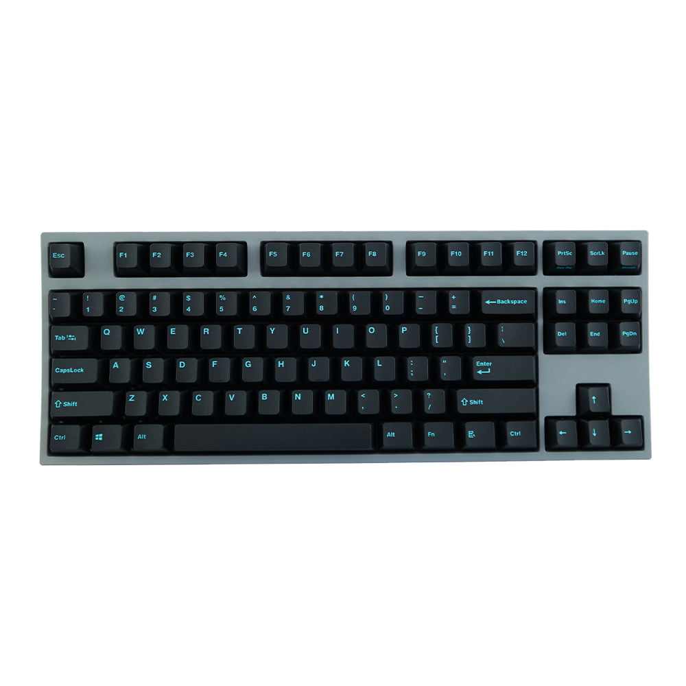 Leopold FC750R Charcoal Blue TKL Double Shot PBT Mechanical Keyboard