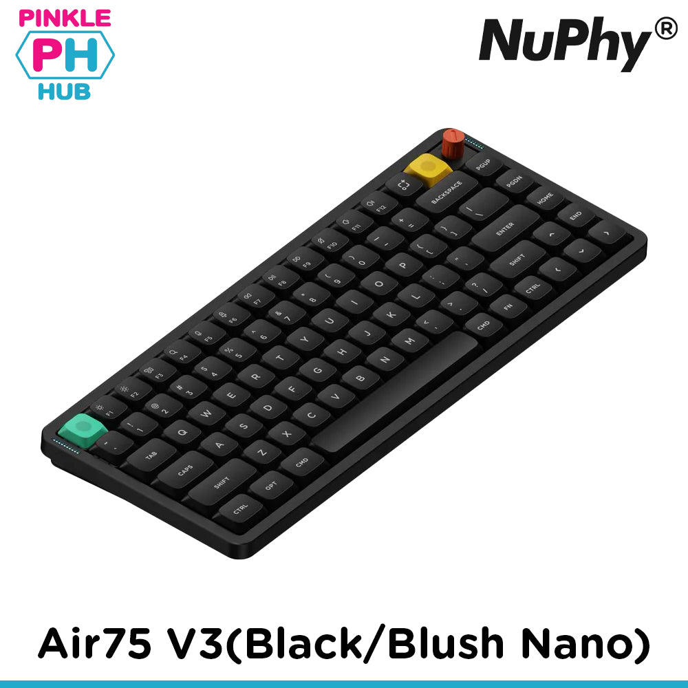 Pinklehub | NuPhy Air75 V3 RGB Hot-Swappable 84-Key Wireless Mechanical Keyboard