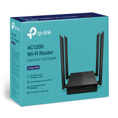 Archer C64 I AC1200 Wireless MU-MIMO WiFi Router