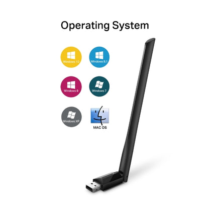 Tp-Link Archer T2U Plus I AC600 High Gain Wireless Dual Band USB Adapter
