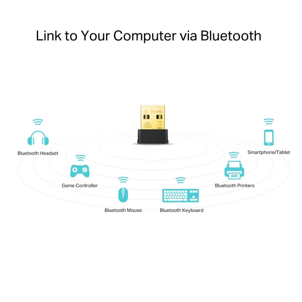 Tp-Link Archer T2UB Nano I AC600 Nano Wi-Fi Bluetooth 4.2 USB Adapter