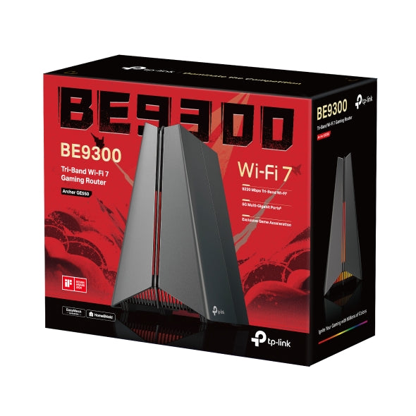 Tp-Link Archer GE550 I BE9300 Tri-Band Wi-Fi 7 Gaming Router