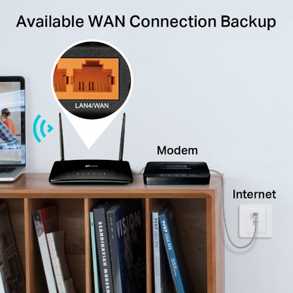 Tp-Link Archer MR202 I AC750 Wireless Dual Band 4G LTE Router