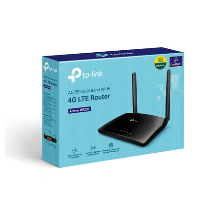 Tp-Link Archer MR202 I AC750 Wireless Dual Band 4G LTE Router