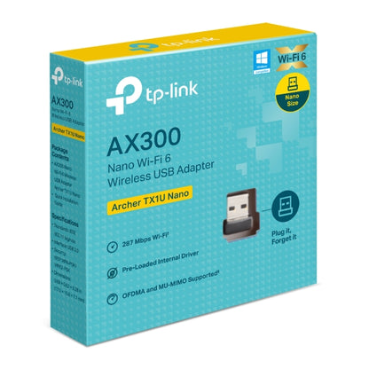 Tp-Link Archer TX1U Nano I AX300 Nano Wi-Fi 6 Wireless USB Adapter