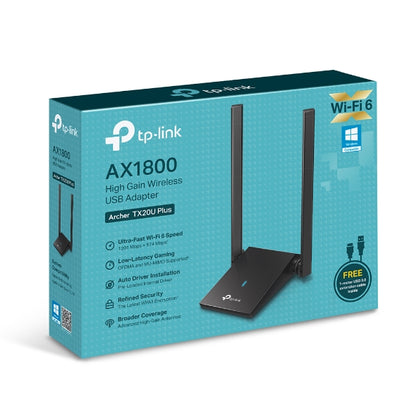 Tp-Link Archer TX20U Plus I AX1800 Dual Antennas High Gain Wireless USB Adapter