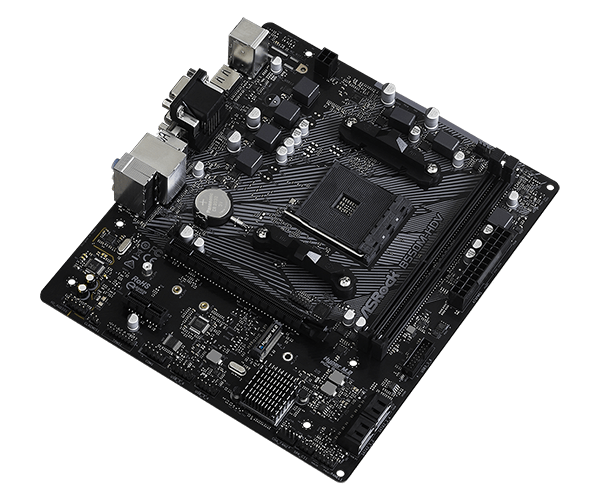 ASRock B550M-HDV (AMD AM4 Socket Ryzen™ 3000, 3000 G-Series, 4000 G-Series, 5000 and 5000 G-Series Desktop Processors*)