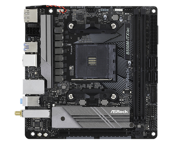 ASRock B550M-ITX/AC AM4 Mini ITX AMD Motherboard