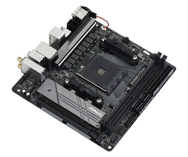 ASRock B550M-ITX/AC AM4 Mini ITX AMD Motherboard