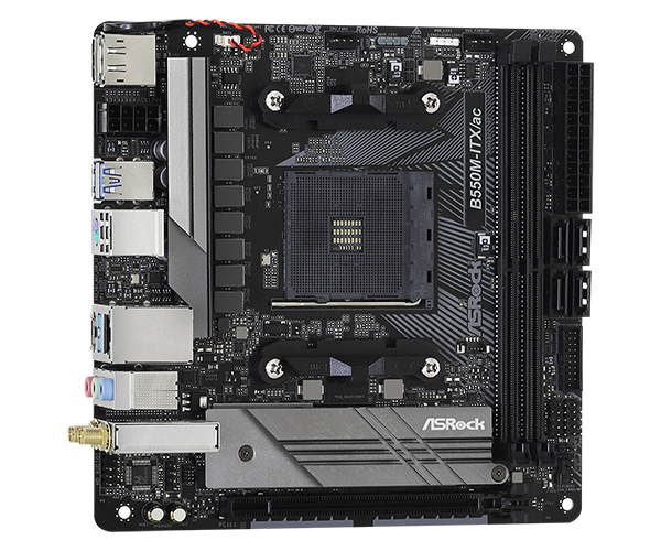 ASRock B550M-ITX/AC AM4 Mini ITX AMD Motherboard