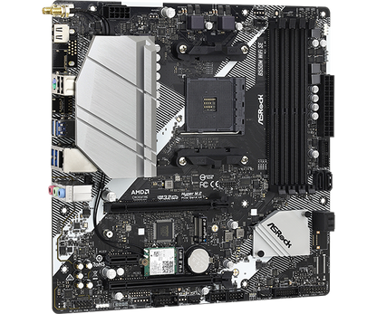 ASRock B550M WIFI SE (AMD AM4 Socket Ryzen 3000, 3000 G-Series, 4000 G-Series, 5000 and 5000 G-Series Desktop Processors*)