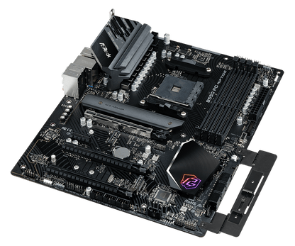 ASRock B550 Phantom Gaming Riptide Supports AMD AM4 Socket Ryzen™ 3000, 3000 G-Series, 4000 G-Series, 5000 and 5000 G-Series Desktop Processors