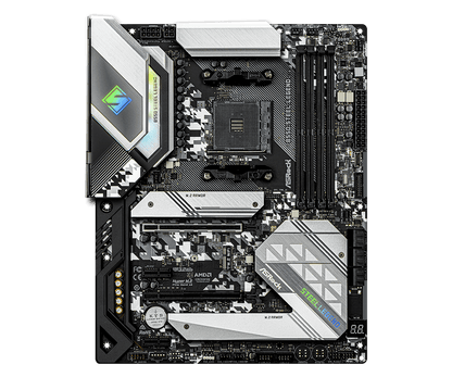 ASRock B550 Steel Legend Supports AMD AM4 Socket Ryzen™ 3000, 3000 G-Series, 4000 G-Series, 5000 and 5000 G-Series Desktop Processors*