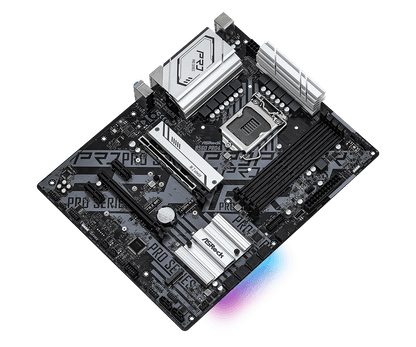 ASRock B560 Pro4 Supports 10th Gen Intel® Core™ Processors and 11th Gen Intel® Core™ Processors, Supports DDR4 4800MHz (OC)